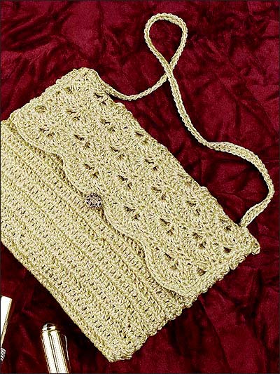 Bella Borsetta Clutch Crochet Pattern - Sweet Potato 3