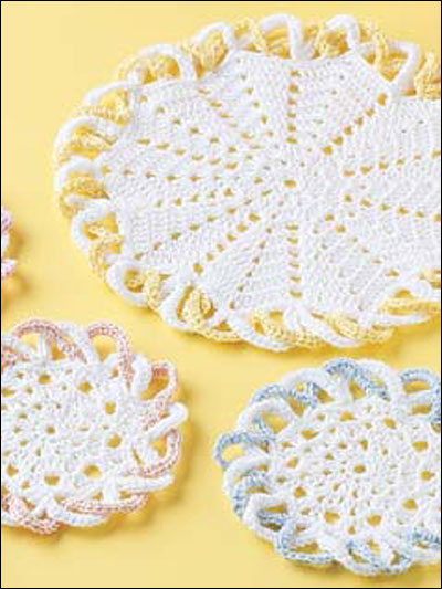 Coaster Refreshment Crochet Pattern