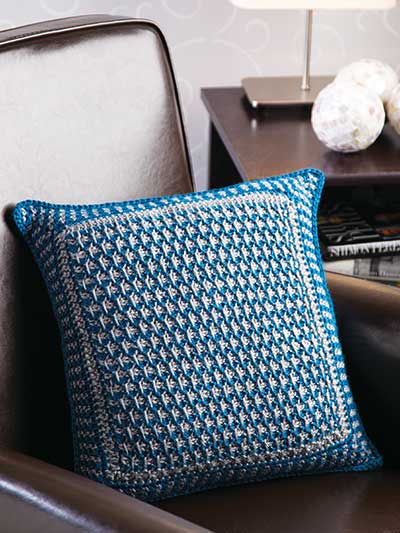Textured Crochet Pillow Pattern