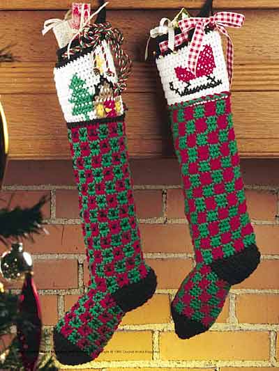 Pair of Christmas Stockings