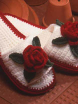 Rose Slippers