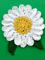 Daisy Coaster Easy Crochet Pattern