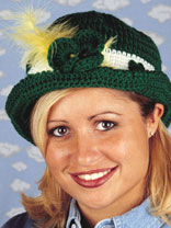 Lucky Irish Crochet Hat Pattern