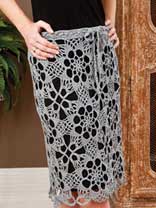 Exploded Lace Skirt