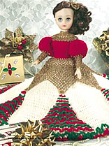 Christmas Bed Doll